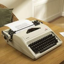 Mechanical typewriter brand new manufacturing limited sale run smooth performance reliable retro wind nostalgia old art gift