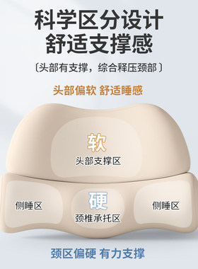 日本进口MUJIE颈椎枕睡眠枕头
