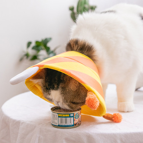 伊丽莎白圈宠物猫柔软项圈方便防咬抓防舔耻辱手术舔伤口绝育头套 - 图1