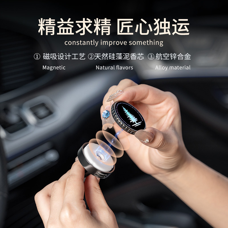 北汽新能源EC180汽车载香薰挂件EC200 EX360 E130 E150后视镜吊饰 - 图1