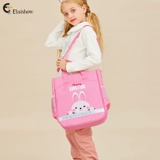 Сумка через плечо для школьников, милый кролик, портативный вместительный и большой ремешок для сумки, сумка для учебы, в корейском стиле