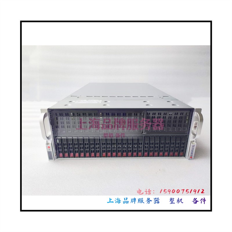 超微4029GP-TRT 4028GP-TRT2AI训练人工智能学习GPU8卡10卡服务器 - 图0