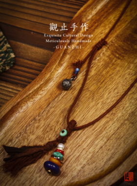 【观止手作】玛尼堆项链明星同款