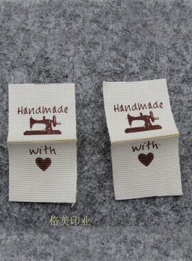 DIY布标handmade布标童装领标