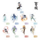 Lanxi Xianlinglu Acrylic standing card battles with Xuanli
