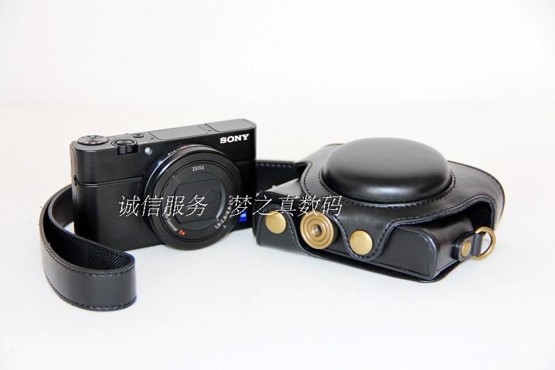 适合索尼黑卡DSC-RX100II相机包M2/M3/M4皮套RX100M5/M6/M7摄影包 - 图3