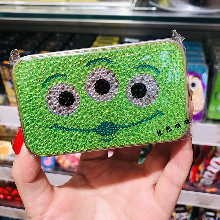 现货日本三丽鸥亮钻带钻亮闪闪水钻糖果盒糖盒便携棉签牙线收纳盒,淘宝优惠券,粉丝福利购,淘宝优惠卷