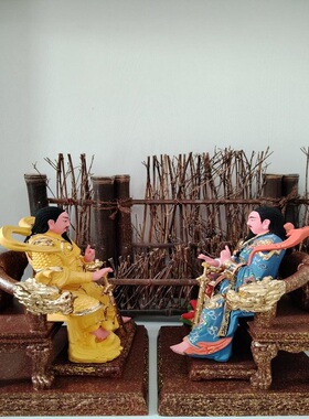 桧木彩绘真武大帝尊神玄天大帝