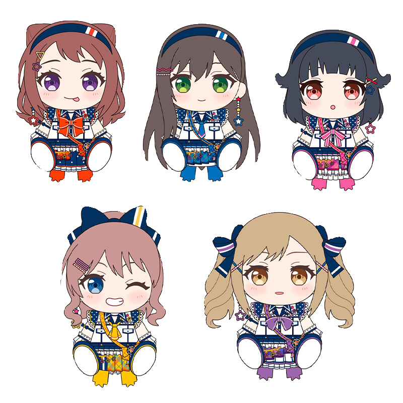 【Hpoi预定】GSC BanG Dream Poppin'Party 邦邦人 毛绒玩偶 周边 - 图3