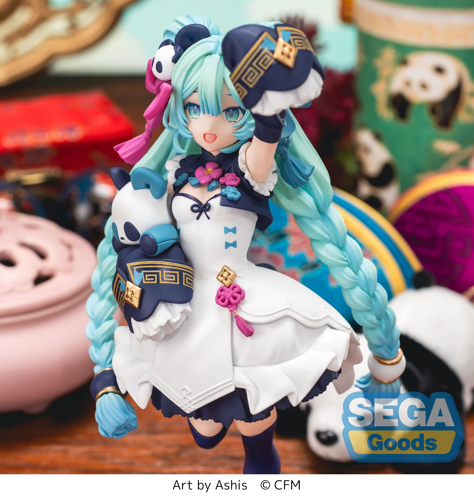 【Hpoi现货】SEGA Luminasta 初音未来 国风时装 景品 手办 - 图1