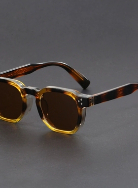 玳瑁厚款粗框防蓝光近视眼镜墨镜