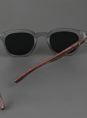 偏光方形复古太阳眼镜