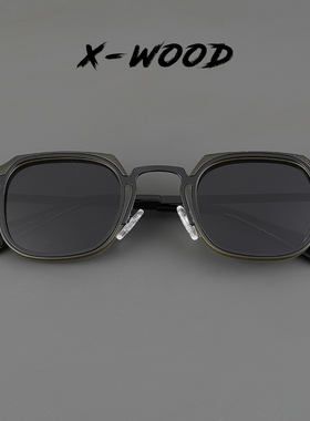 偏光防紫外线蒸汽朋克男女太阳镜