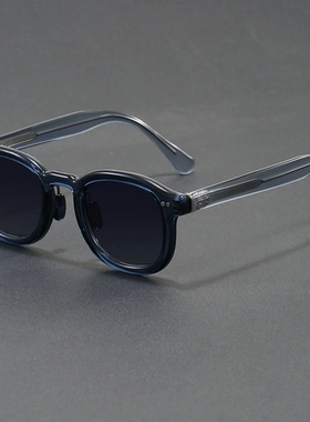 日系复古小框防紫外线墨镜