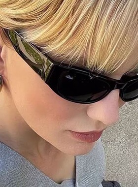 女款小窄框小脸赛博骑行太阳眼镜