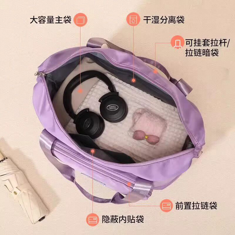 Women's Large Capacity Pullable Business Travel Bag
