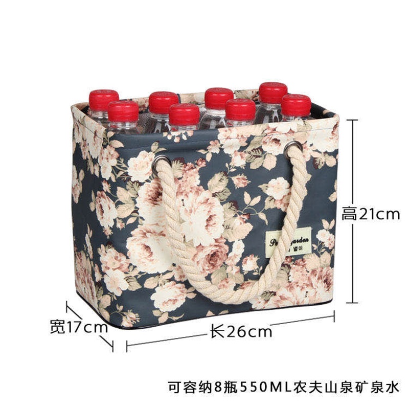 日韩时尚手提防水洗漱包大容量旅行网眼沐浴篮折叠收纳包男女同款 - 图2