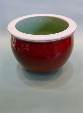 景德镇颜色釉多肉植物小盆栽摆件