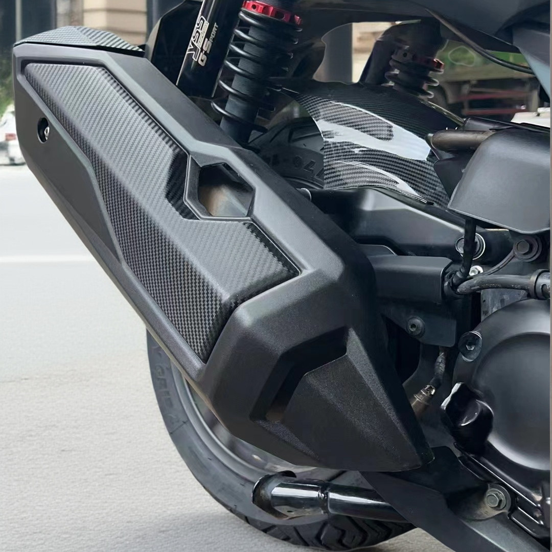 适用佛沙350改装排气罩NSS350防烫隔热罩消声器外壳保护罩装饰罩,淘宝优惠券,粉丝福利购,淘宝优惠卷