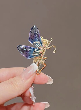 芭蕾女女孩胸针高档气质胸花