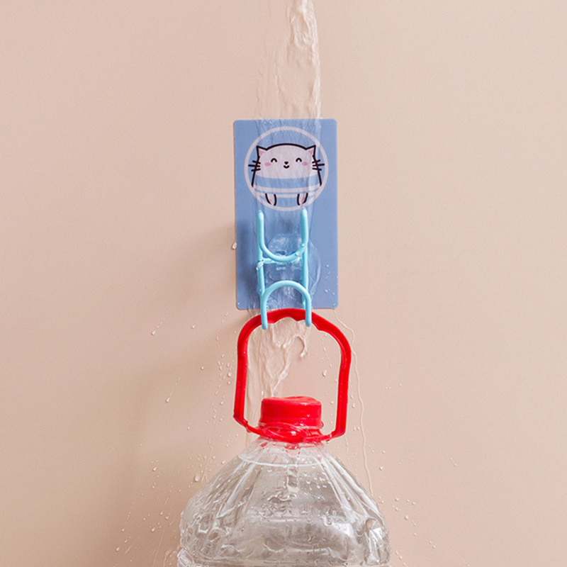 卫生间洗脸盆挂钩 挂脸盆神器 浴室卡通不锈钢脸钩盆收纳架免打孔,淘宝优惠券,粉丝福利购,淘宝优惠卷