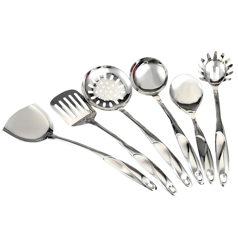 不锈钢厨具锅铲子大漏勺饭勺汤勺平煎铲粉扒烹饪用具厨房套装用品,淘宝优惠券,粉丝福利购,淘宝优惠卷