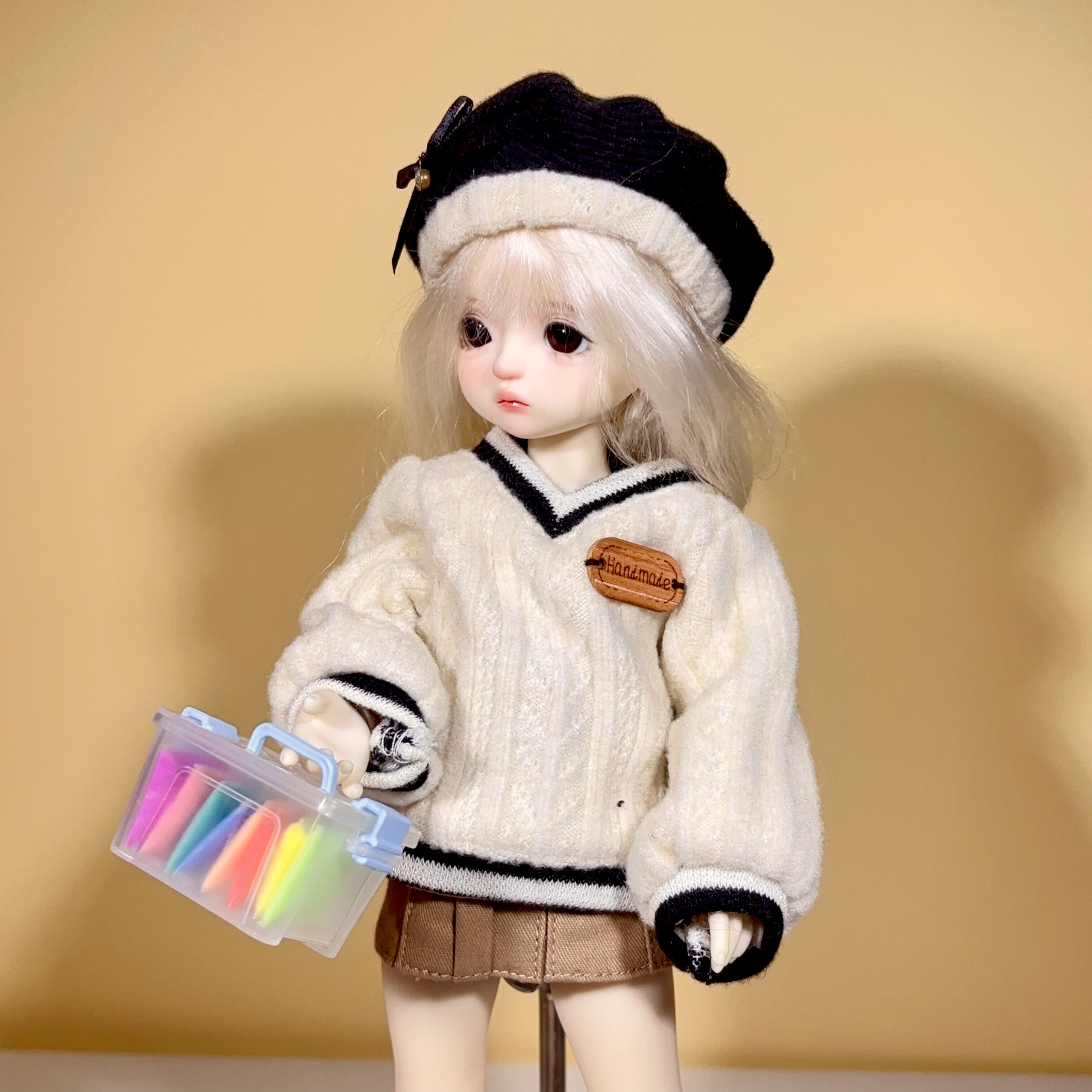 迷你8色超轻粘土盒装模型 微缩场景配件 小布bjd 娃屋摆设 不可玩,淘宝优惠券,粉丝福利购,淘宝优惠卷