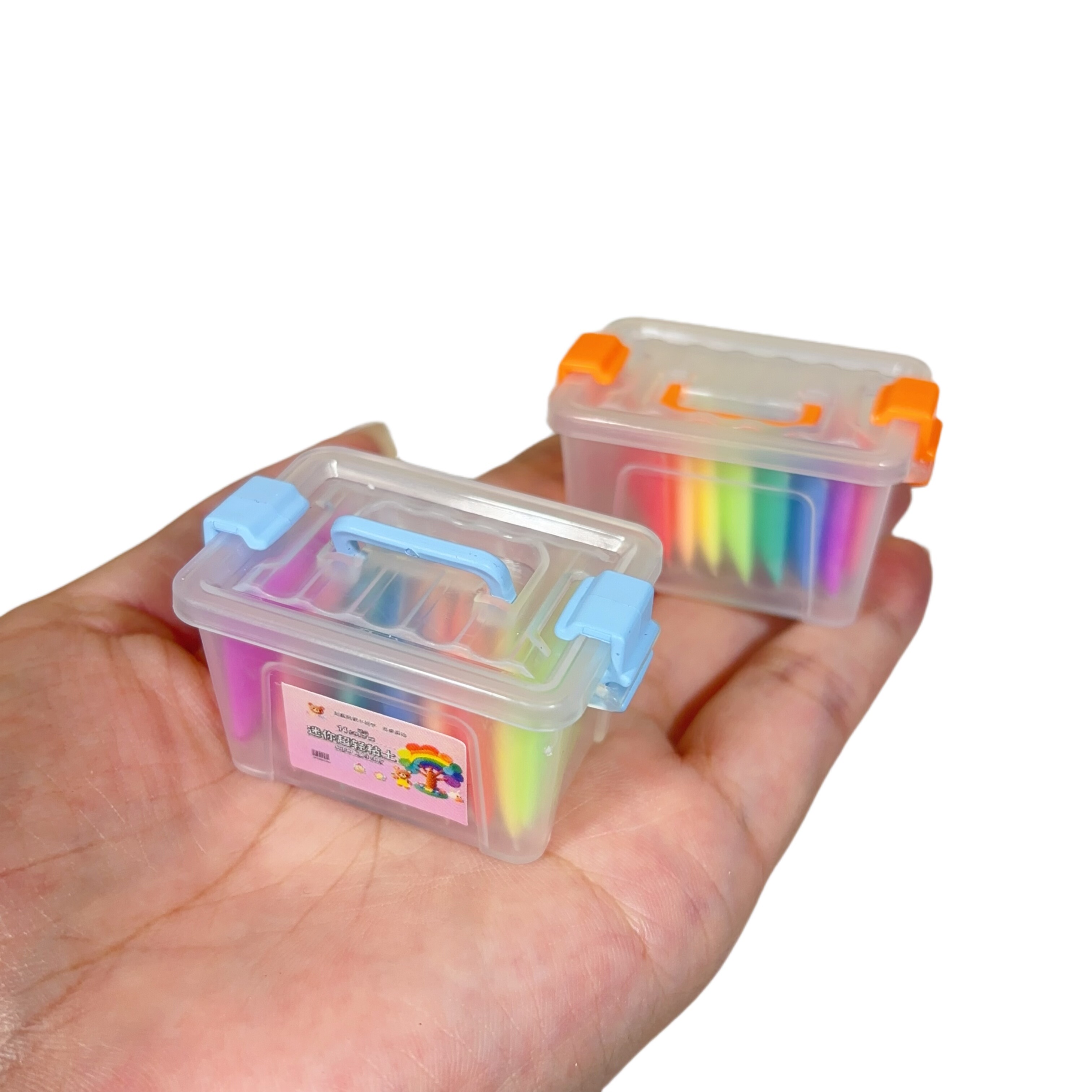 迷你8色超轻粘土盒装模型 微缩场景配件 小布bjd 娃屋摆设 不可玩,淘宝优惠券,粉丝福利购,淘宝优惠卷