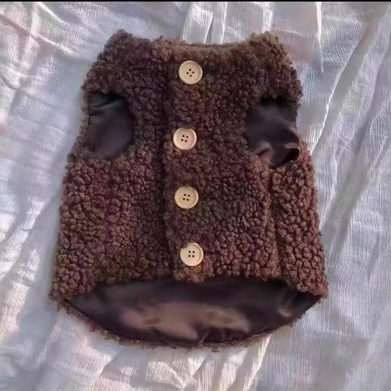 宠物猫咪衣服可爱加绒加厚保暖布偶英短蓝猫羊羔毛狗狗背心秋冬款,淘宝优惠券,粉丝福利购,淘宝优惠卷