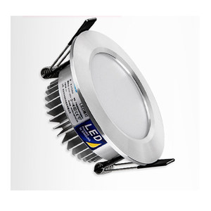 洲明翰源LED筒灯吊顶天花灯2.5寸客厅防雾节能筒灯3W 5W全套8公分