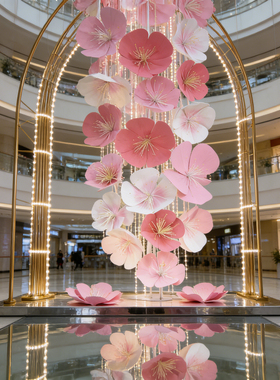 户外大型EVA仿真花樱花桃花海棠