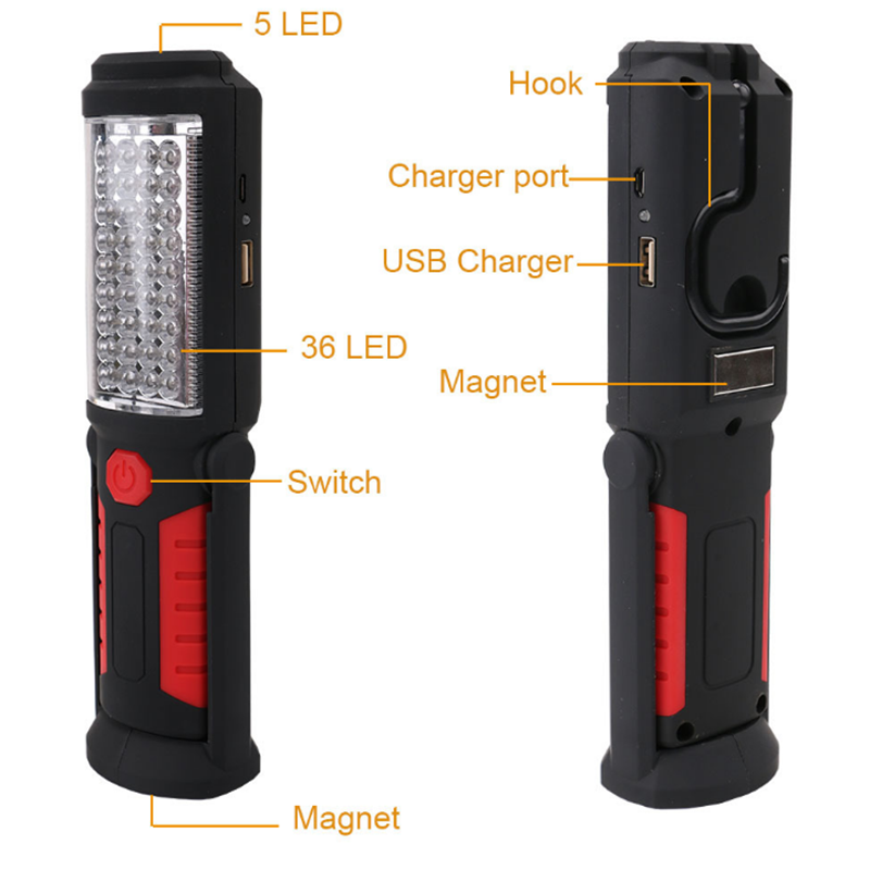 LED户外超亮工作灯汽修维修灯照明可充电多功能超长续航强光防水,淘宝优惠券,粉丝福利购,淘宝优惠卷
