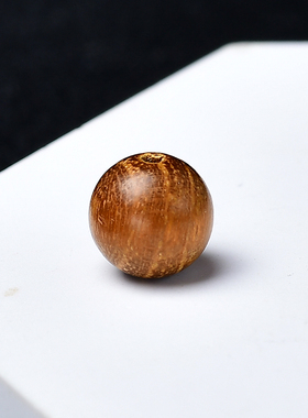 天然黄金檀散珠木质手链DIY串珠材料小配件手串配珠佛珠文玩珠子