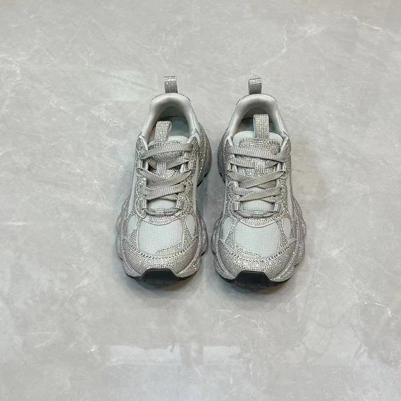 新款轻奢满钻时尚老爹鞋女厚底系带休闲深口单鞋透气网纱舒适百搭,淘宝优惠券,粉丝福利购,淘宝优惠卷