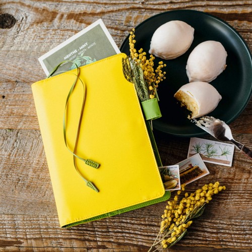 日本HOBONICHI 2019春限手帐HOBO 记事本A5字母表天空苹果树现货 - 图0