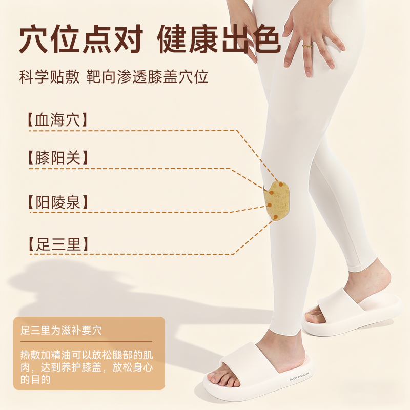 丽尚暖膝宝护老人膝关节热敷贴膝盖专用暖贴自发热生姜艾草贴冬季,淘宝优惠券,粉丝福利购,淘宝优惠卷
