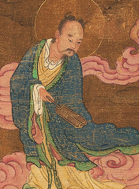 王灵官画像神仙护法尊神像挂画镇宅玄关装饰画实木框宣纸画水陆画