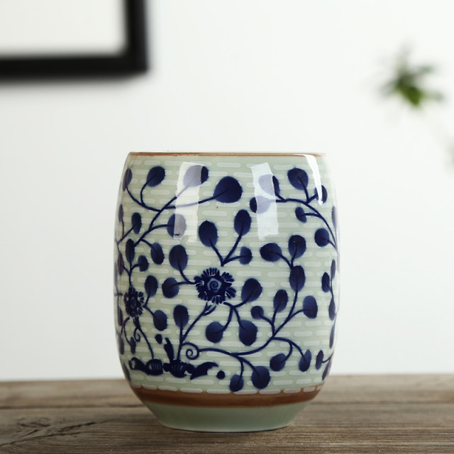 Ceramic ຂະຫນາດໃຫຍ່ Retro ຍີ່ປຸ່ນ Kung Fu ຫ້ອງຊາຈອກ