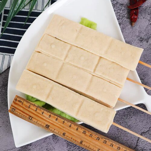 云宴尚品包浆豆腐串20串素食串石屏爆浆豆腐串商用烧烤油炸铁板串 - 图3