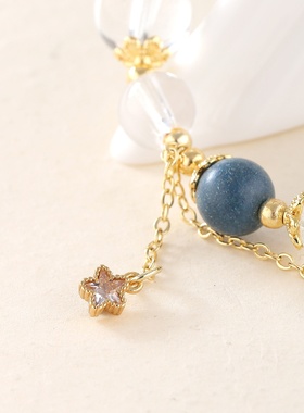 非遗传承古法炮制合香珠手串新中式蓝药师串珠持久留香药香手链礼