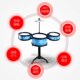 Children's drum set simulated jazz drum early education musical instrument