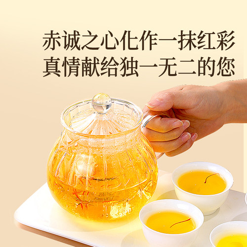 【正宗同仁堂品牌】北京同仁堂西红花礼盒藏红花正品官方旗舰店 - 图3