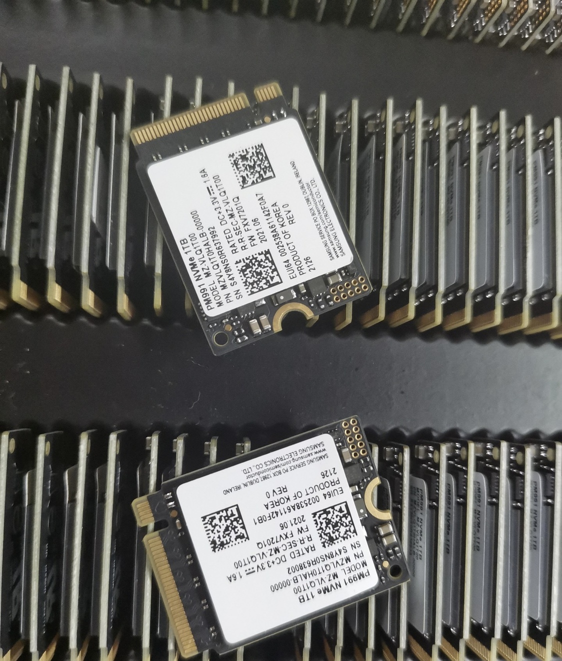 Samsung/三星 1TB 固态硬盘 pm991 nvme 2230 m.2 ssd pcie 拆机 - 图0