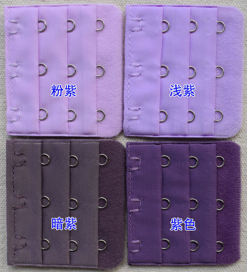 Stainless steel bra extension buckle 3-breasted back buckle buckle