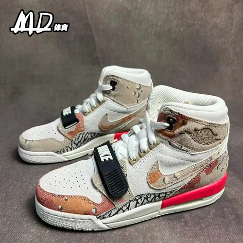 耐克NIKE AirJordan Legacy AJ312 沙漠高帮休闲板鞋AV3922-126 - 图1