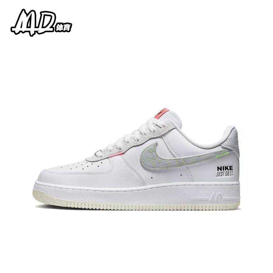 耐克NIKE Air Force1AF1白灰 空军一号男低帮休闲板鞋 FB1853-111 - 图3