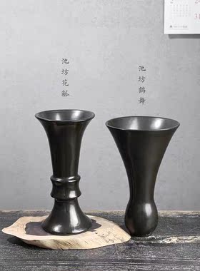 日式陶瓷茶席桌面池坊流花道