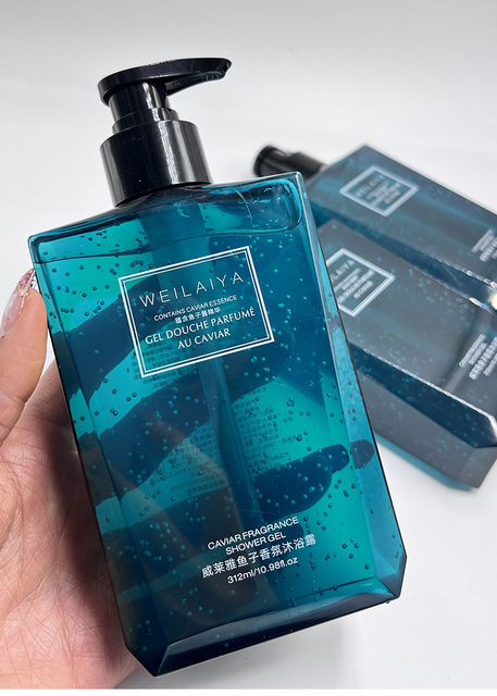 WEILAIYA Caviar Essence Shower Gel Repairing and Moisturizing Encounter Fragrance
