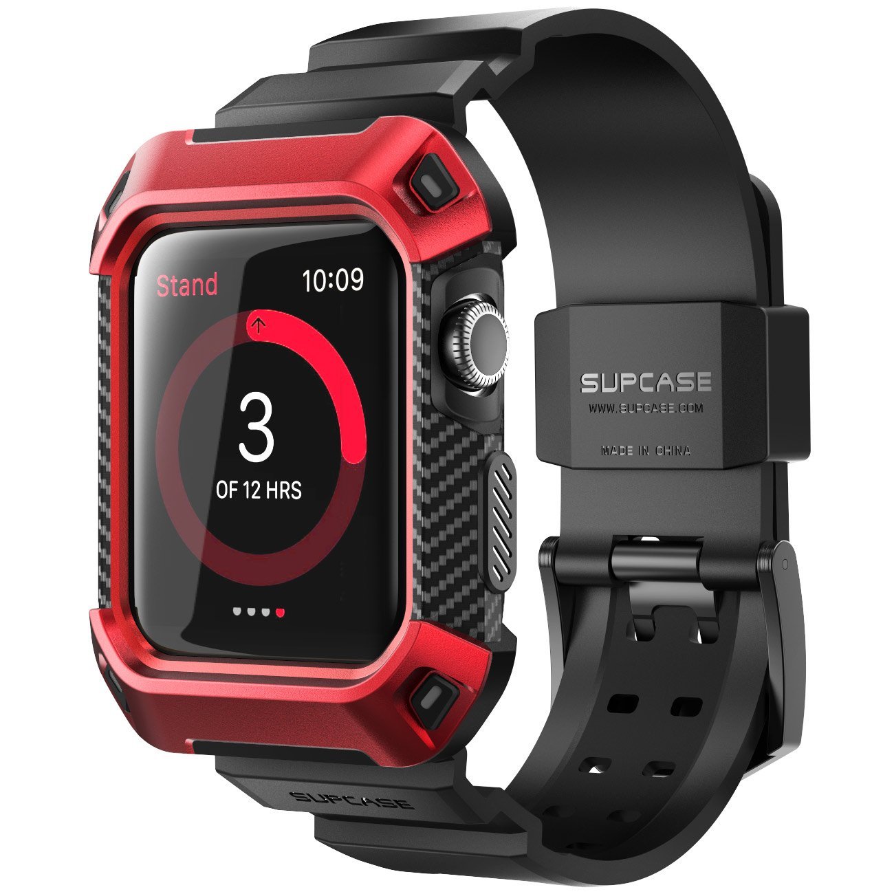 SUPCASE蘋果Apple Watch手錶帶保護殼矽膠保護套一二三代均適用於