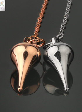 跨境外贸热销灵气可调频金属灵摆 锌合金吊坠直销代发饰品